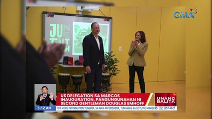 US delegation sa Marcos Inauguration, pangungunahan ni second gentleman Doughlas Emhoff | UB