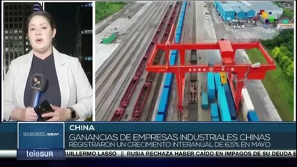 Empresas industriales chinas registran aumento de sus ganancias