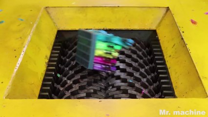 Lighters  VS  Shredder !  The most costly experiment !   Please save my cameras and fill lights !