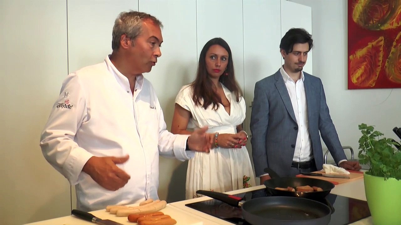 Haubenkoch Robert Letz und easylife stellen Kochbroschüre vor