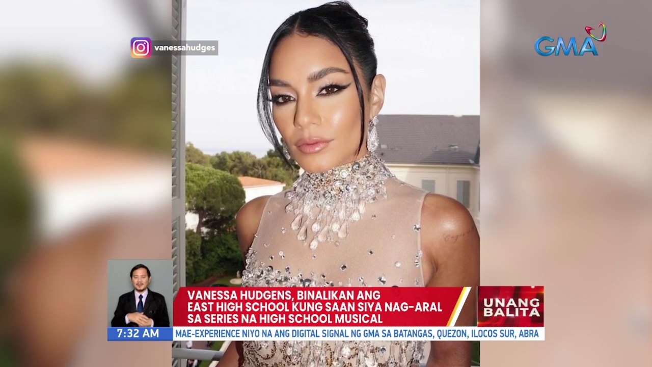 Vanessa Hudgens, binalikan ang East High School kung saan siya nag-aral sa series na High School Musical | UB