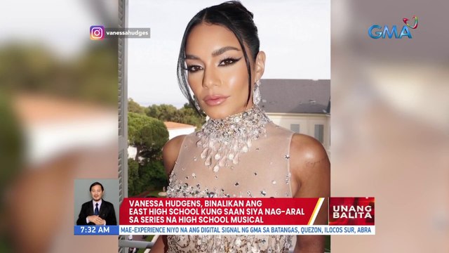Vanessa Hudgens, binalikan ang East High School kung saan siya nag-aral sa series na High School Musical | UB