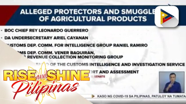 Mga LGU official at matataas na DA AT BOC officials, protektor umano ng smugglers ng agri products sa bansa.