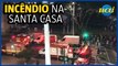 Incêndio na Santa Casa de BH mobiliza bombeiros