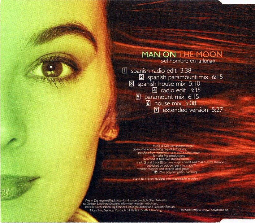 Raquel - Man On The Moon(Paramount Mix)