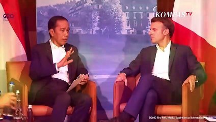 Jokowi Bertemu Macron, Bahas Situasi di Ukraina hingga Upaya Penguatan Bilateral