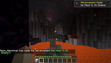 Minecraft: Single Biome: Basalt Deltas: +5C [5] I still have yet to be out to the woods