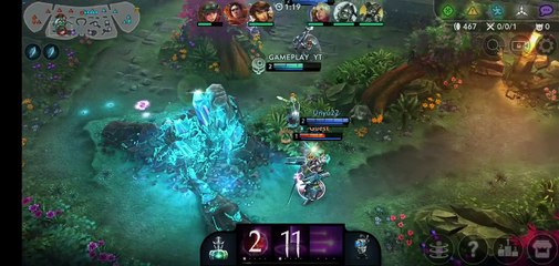 (VAINGLORY 2022) GAMEPLAY CELESTE ‼️ RANK MODE WITH GLAIVE & KRULL 3v3