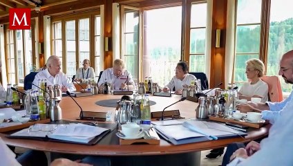Líderes de G7 se burlan de fotos de Putin a torso desnudo
