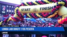 1195 Peserta Fun Run Ramaikan Hari Bhayangkara ke-76 Polda Lampung