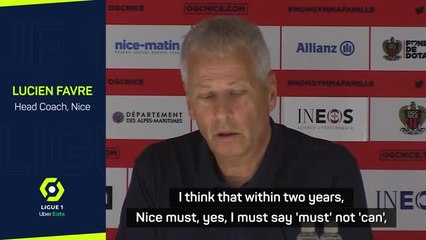 Favre demands Nice progression