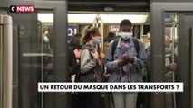 Un  retour du masque dans les transports ?