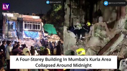 Download Video: Mumbai: Building Collapses in Kurla, One Dead, Atleast 10 Feared Trapped As Rescue Operations On