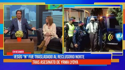 Jesús 'N' fue trasladado al reclusorio norte, tras asesinato de Yrma Lydya