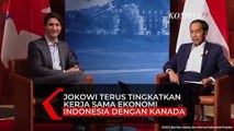 Presiden Jokowi Dorong Penguatan Kerja Sama Ekonomi Indonesia Dengan Kanada