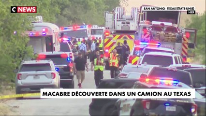 Macabre découverte dans un camion au Texas