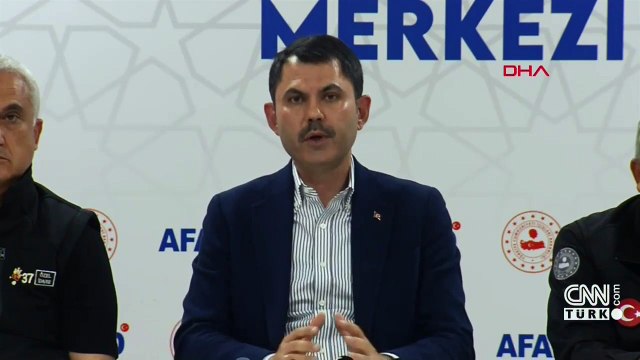 Bakan Kurum: 170 ihbar aldık, bir vatandaşımız kayıp