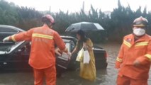Las inundaciones dejan miles de afectados en el este y centro de China