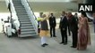 Indian PM  Narendra Modi departs for UAE