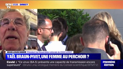 Jean-Louis Debré, président de l'Assemblée nationale de 2002 à 2007: "J'ai longtemps souhaité que ça soit une femme qui préside l'Assemblée nationale"