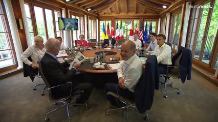 Scholz en la cumbre del G7: "El ataque de Rusia a Ucrania ha roto todas las reglas"