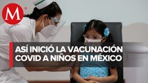 Inicia vacunación de menores de 5 a 11 años en México
