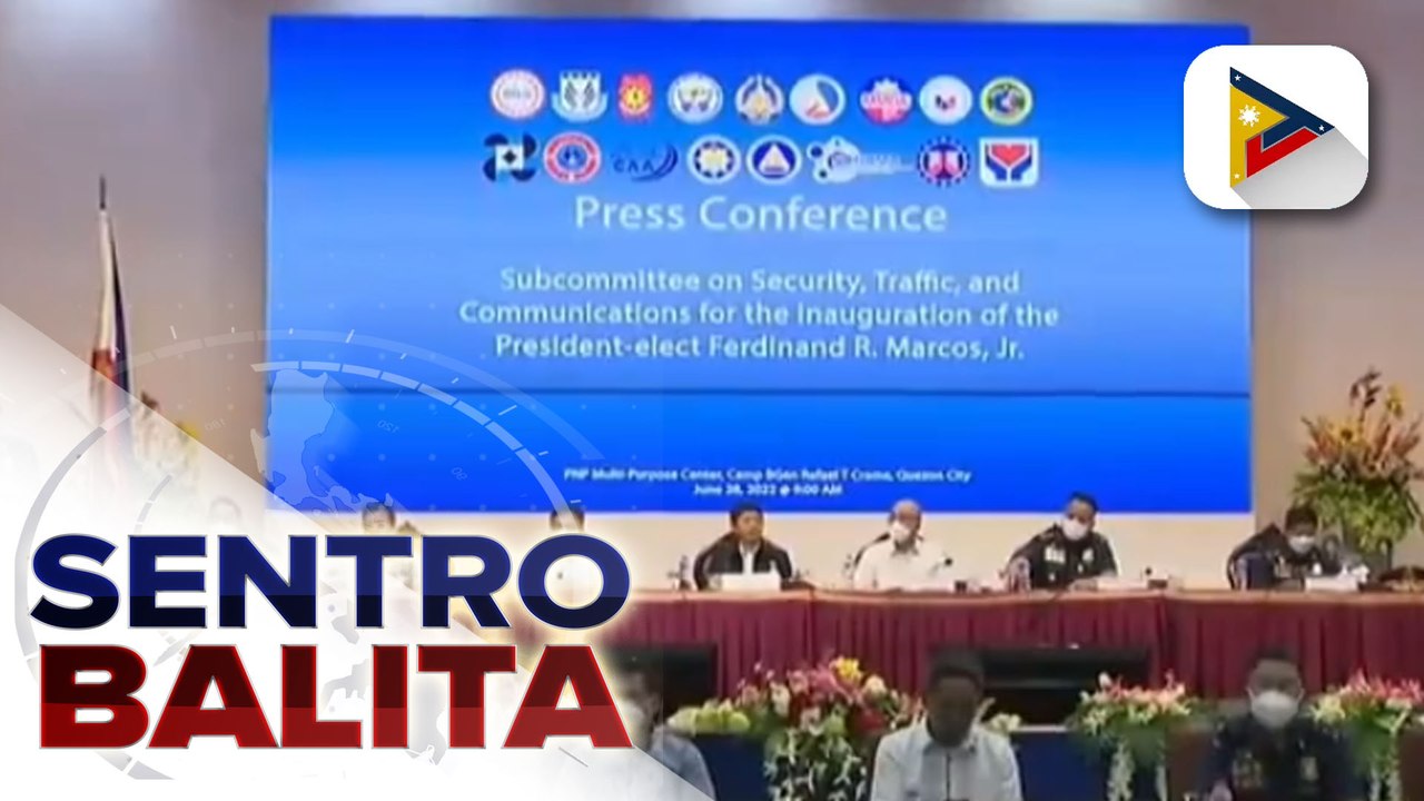 Mga ahensiyang may kaugnayan sa paghahanda sa inagurasyon ni Pres.-elect Bongbong Marcos, ‘all systems go’ na; Metro Manila Council, napag-usapan kung magdedeklara ang ibang LGUs ng special non-working holiday sa June 30