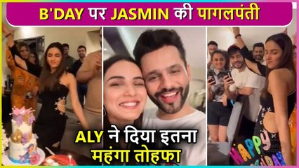 Jasmin Madly Dances On Her Birthday, Boyfriend Aly Gives Daimond As Gift