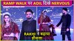 Rakhi's Boyfriend Adil Durrani Looked Nervous At The Ramp Walk 