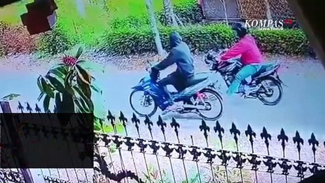 Terekam CCTV! Polisi Tangkap Curanmor Spesialis Area Persawahan di Jember