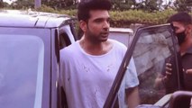 Karan Kundra Spotted Outside Dance Deewane Junior Set and Talks about Tejasswi | FilmiBeat *TV