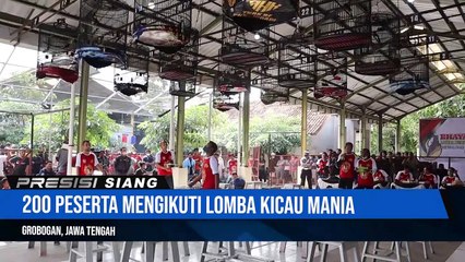Polres Grobogan Menggelar Kicau Mania