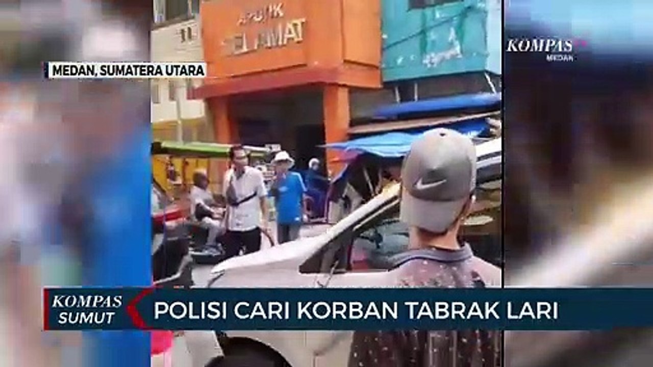 Polisi Belum Temukan Korban Tabrak Lari yang Picu Perusakan Mobil di Medan