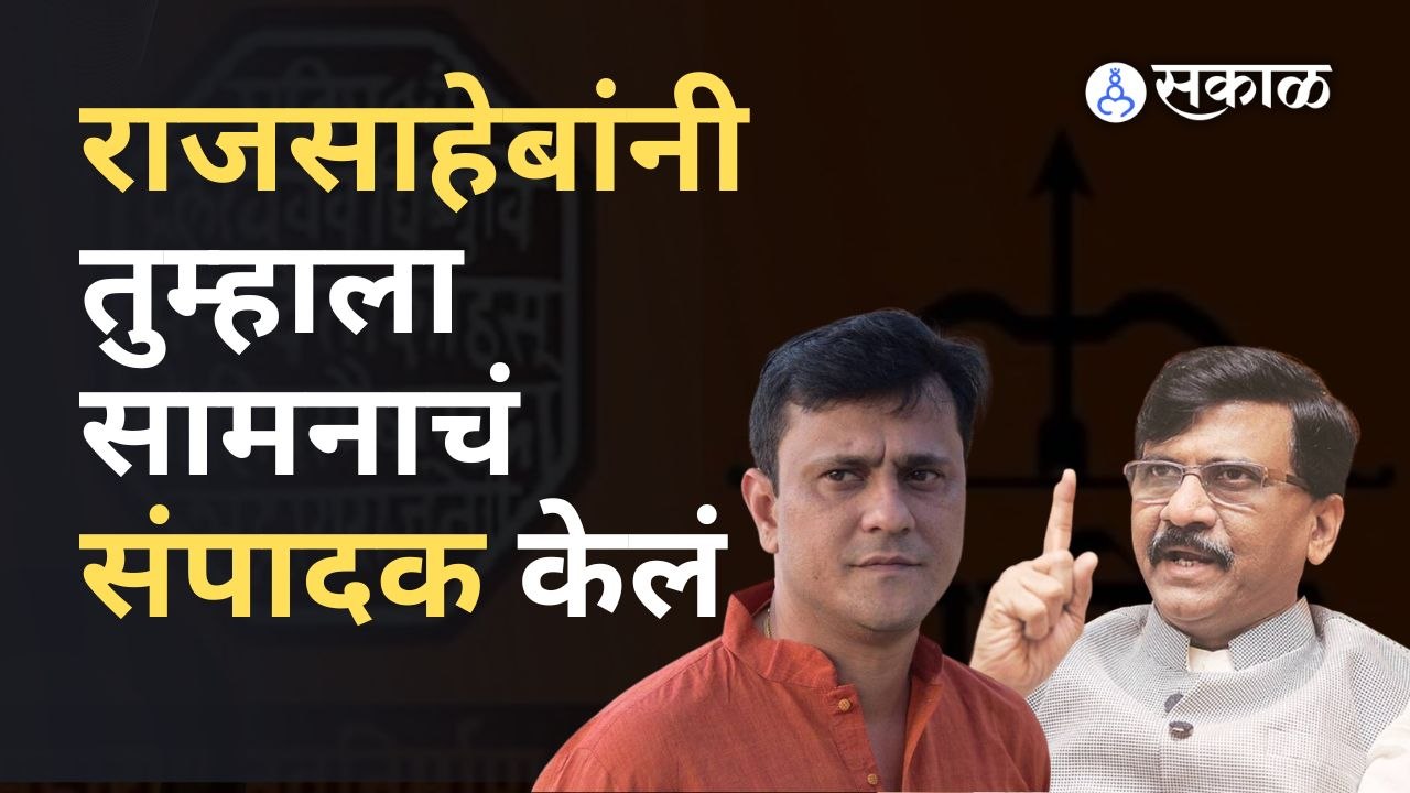 Sanjay Raut यांनी बंडखोर आमदारांवर टीका केल्यानंतर मनसेनी त्यात उडी घेतली