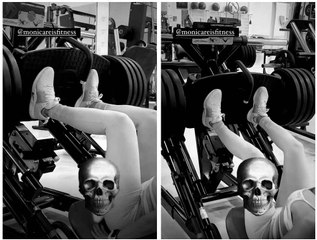 Erika Schneider impressiona ao levantar 300 kg em treino de pernas; veja o vídeo -  Parte 2