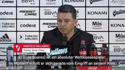 Download Video: Gallardo: Suarez wünscht sich Wechsel zu River