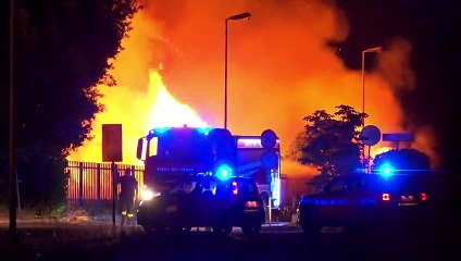 Roma, incendio al Parco de Medici: a fuoco la vegetazione del Tevere