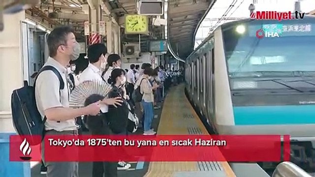 Tokyo'da 1875'ten bu yana en sıcak Haziran