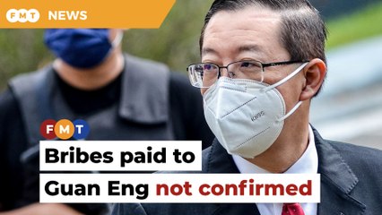 Ex-company director unable to confirm if bribes paid to Guan Eng