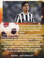 Paulo Dybala Menjadi Incaran 3 klub, Inter Milan As Roma dan Tottenham Hotspur