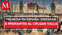 Mueren 23 migrantes al intentar cruzar valla en zona de Melilla