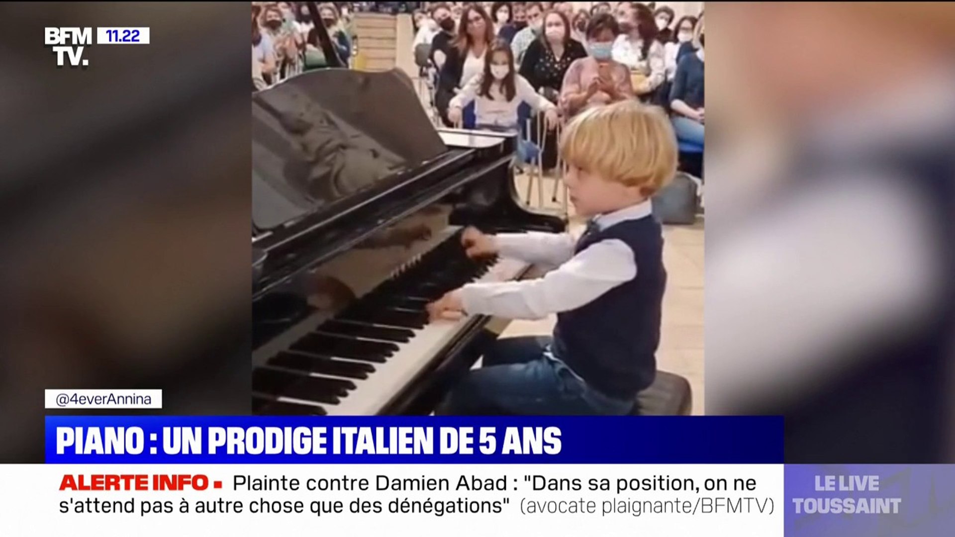 À seulement 5 ans, cet Italien est un véritable prodige du piano - Vidéo  Dailymotion
