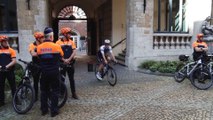 Remco Evenepoel nommé parrain de la brigade cycliste de la police de Bruxelles-Capitale-Ixelles