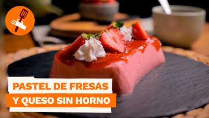 Скачать видео: Pastel de fresas y queso