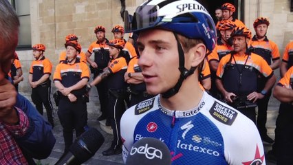 Remco Evenepoel : "Bruxelles, c'est la plus belle ville du monde"