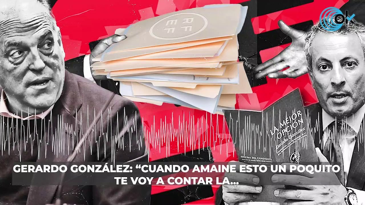 Tebas y Gerardo cumplen su amenaza: "Cuando amaine todo, vamos a sacar una serie de podcast"
