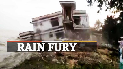 Police Station Collapses In Heavy Rain In Nalbari, Assam