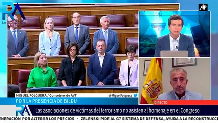 Miguel Folguera (AVT): 'Han vuelto a demostrar que están con los terroristas y no con las víctimas'