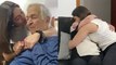 'Girl makes mom and grandparents emotional by surprising them after a year-long absence '