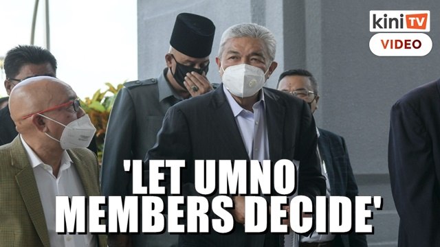 SDs for Anwar: Let Umno members decide if Tajuddin's claims are true or not, says Zahid